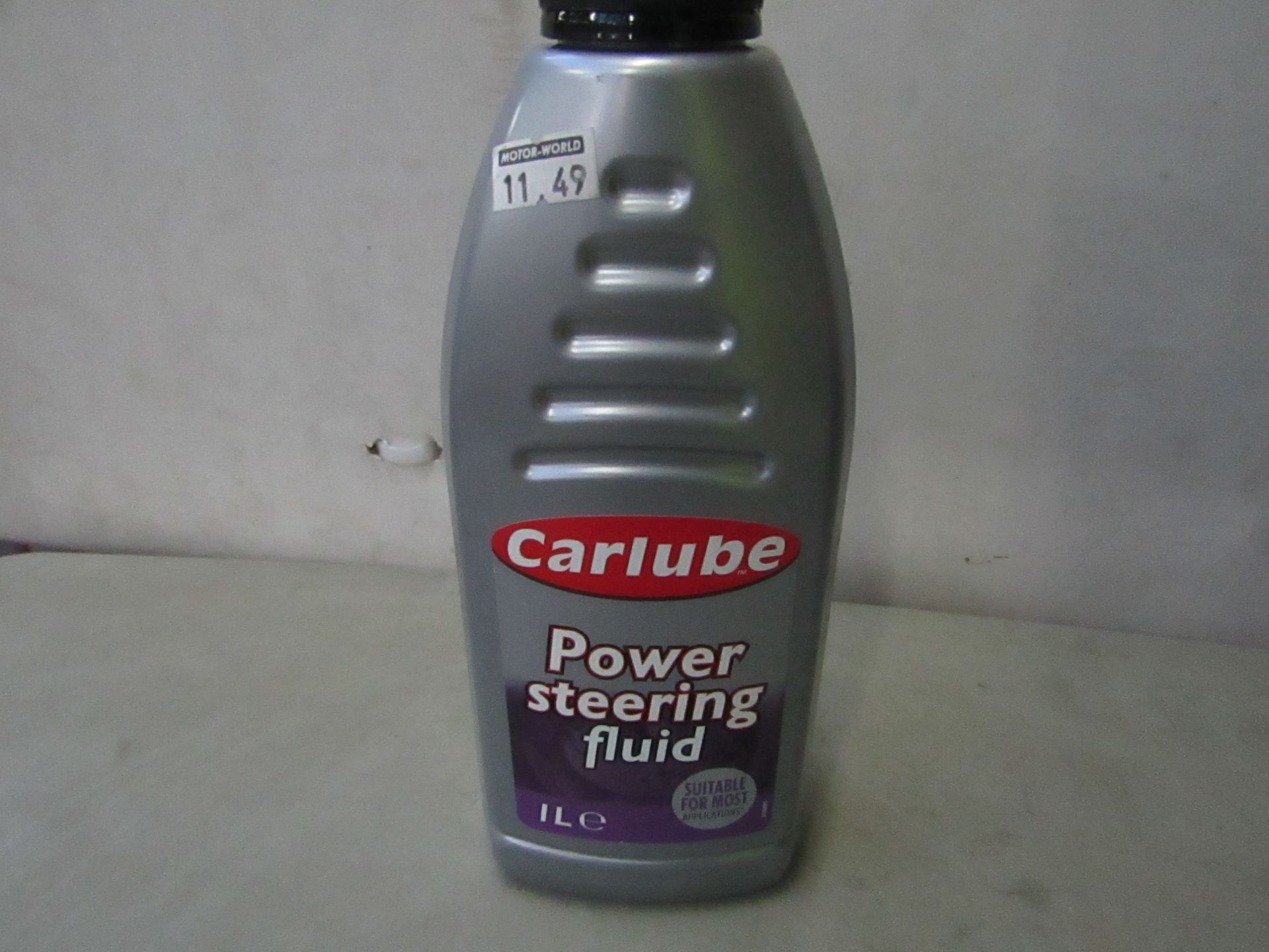 CarLube - Power Steering Fluid - 1 Litre - Sealed.