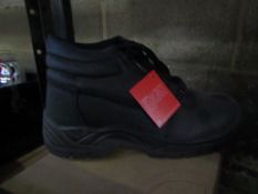 Centek - Black Steel Toe Cap Boot - Size 9 - New & Boxed.