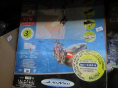 AutoMaxi - Rider Plus Bike Carrier (Carry Capacity 3) - Unchecked & Boxed.