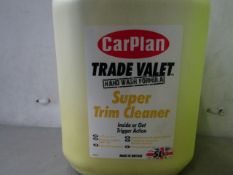 Carplan - Trade Valet Super Trim Cleaner (5 Litre) - Unused.