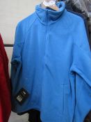 Regatta - Coastal Blue Full Zip Fleece Jacket - Size Small - Original Tags.