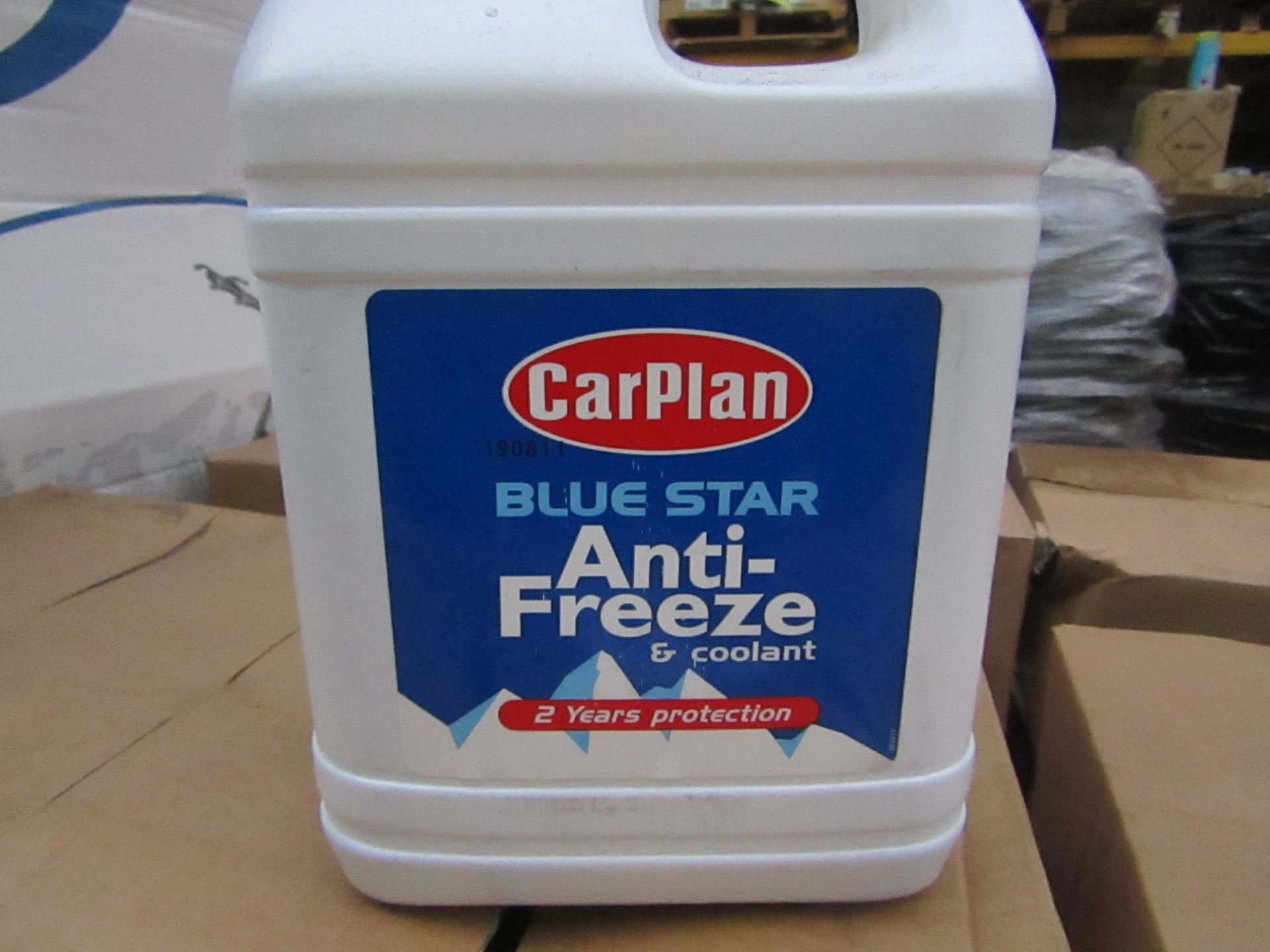 6x CarPlan - Blue Star Anti-Freeze - 2 Litres - Unused & Boxed.