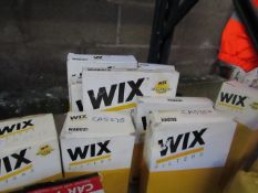 9x Various Car Filters From WIX - All Unchecked & Boxed.