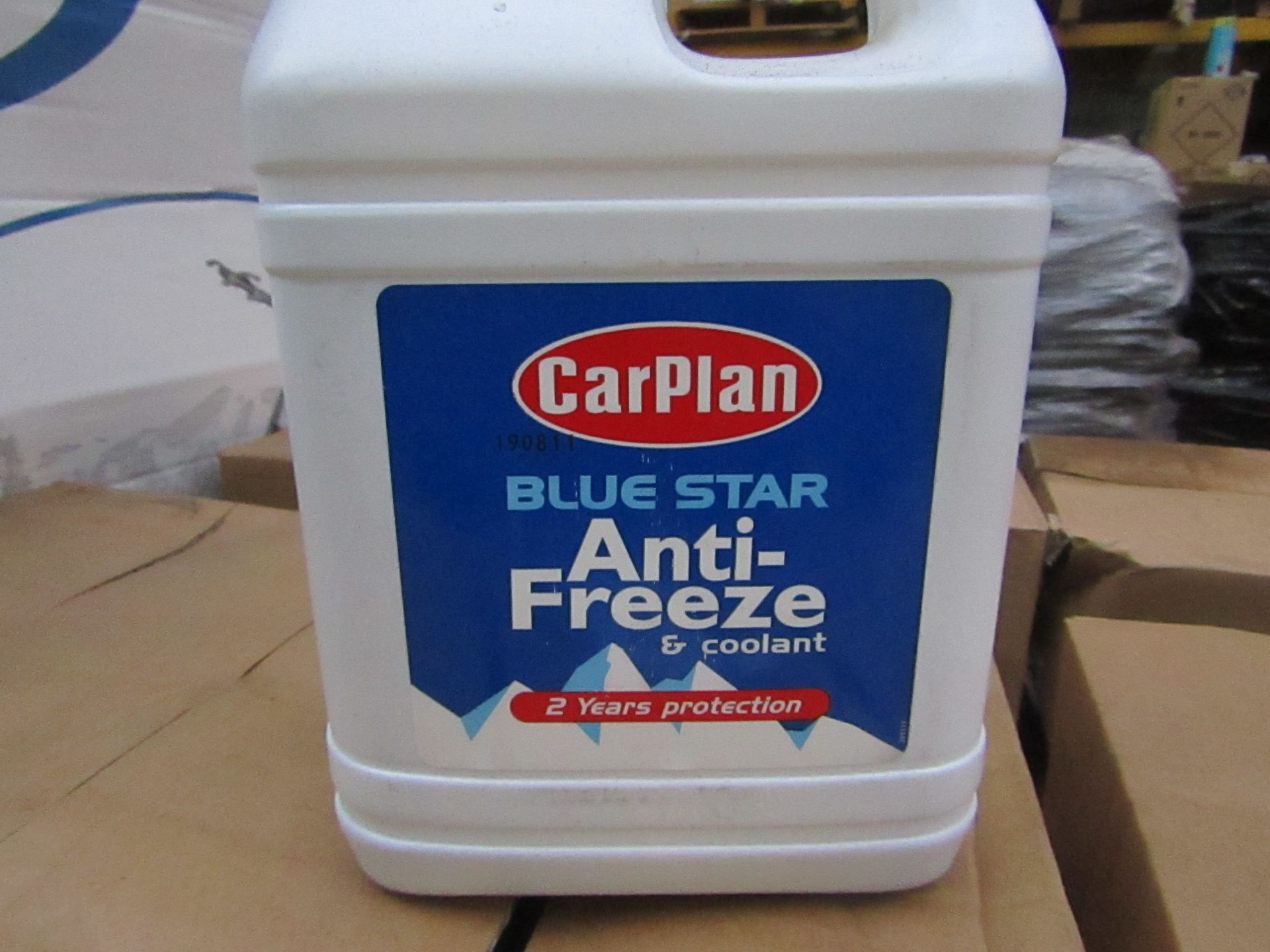 6x CarPlan - Blue Star Anti-Freeze - 2 Litres - Unused & Boxed.