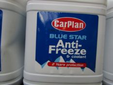 2x Car Plan - Blue Star Anti-Freeze - 2.5 Litres - Sealed.