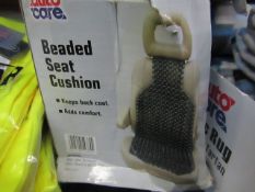 Autcare - Beaded Seat Cushion - Unused - Box Damaged.