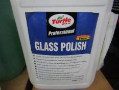 3x Turtle Wax - Glass Polish (Silicone Free) 5 Litres - Unused.