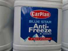 2x Car Plan - Blue Star Anti-Freeze - 2.5 Litres - Sealed.