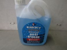 3x Bluecol - Universal Anti-Freeze - 2 Litres - Sealed.