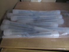 5x Fischer - Plastic Static Mixers - (Packs of 10) - All Unused & Packaged.