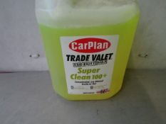 Carplan - Trade Valet Super Clean 100+ (5 Litre) - Unused.