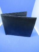 Barkers of Kensington Black Leather wallet, new