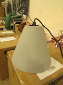 | 1X | SWOON HEBE PENDANT LIGHT IN NATURAL CONCRETE | UNCHECKED AND IN ORIGINAL BOX | RRP £69 |