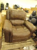 Costco Heated reclining, rocking, electric reclining massaging arm chair, unchecked, requires a