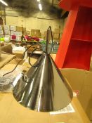 | 1X | SWOON JOEY lARGE PENDANT LIGHT | UNCHECKED AND IN ORIGINAL BOX | RRP £79 |