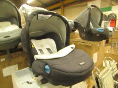 | 1X | TUTTI BAMBINI BYGO ISOFIX CAR SEAT IN LIQUORICE | UNCHECKED FOR ALL PARTS AND IN NON ORIGINAL