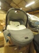 | 1X | TUTTI BAMBINI BYGO ISOFIX CAR SEAT IN CHARCOAL | UNCHECKED FOR ALL PARTS AND IN NON