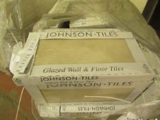 2x Packs of 5 NAT Beauty Sand 300x600 wall and Floor Tiles By Johnsons, New, the RRP per pack is £