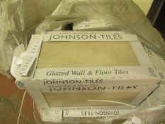 2x Packs of 5 NAT Beauty Sand 300x600 wall and Floor Tiles By Johnsons, New, the RRP per pack is £