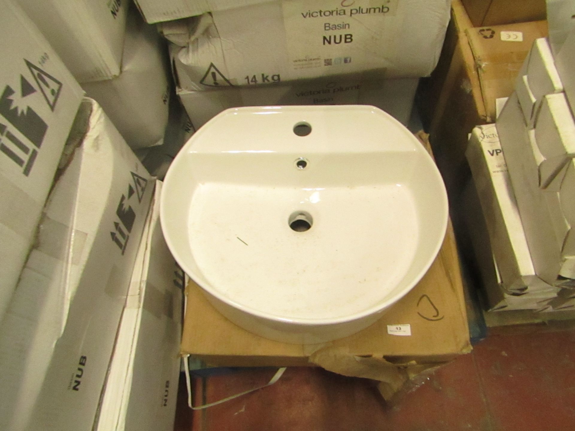 Victoria Plumb Lorenzo Wall Mounted Basin - new & Boxed