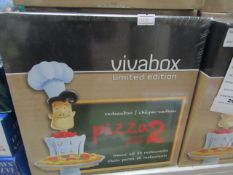 5x Vivabox - Stainless Steel Pizza Slicers - Unused & Packaged.