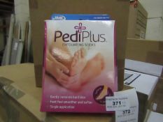 6x PediPlus - Exfoliating Socks - All Unused & Boxed.