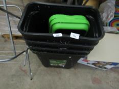 2 x Large Pet Food Containers. Unused