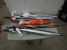 5x Various Assorted Umbrella's - Unchecked.