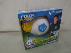 Messi Foot Bubbles - FootBubbles Trainer - Unused & Boxed.