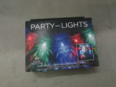 2x Paladone - Party Wire Lights (Music Reactive) - Unused & Boxed.