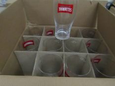 2 Boxes of 12 Thwaites Pint Glasses. New & Boxed.