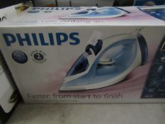 Philips - EasySpeed Plus Steam Iron - Untested & Boxed.