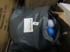 Bag of Approx 100 coloured Play balls. New