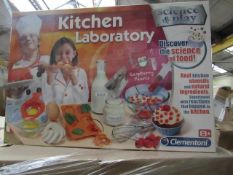 Clementoni - Science & Play Kitchen Laboratory - New & Packaged.