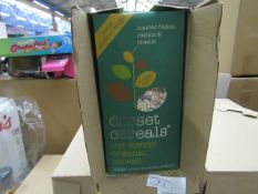 5x Dorset Cereals - Organic Muesli (Toasted Flakes Raisins & Brazils - All Unused & Boxed.