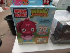 6x Moshi Monsters - Mega Bloks Build A Monster - Unused & Boxed.