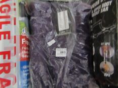 Bejealous - Long Sleeve Purple Cardigan - Size XL - Unused & Packaged.