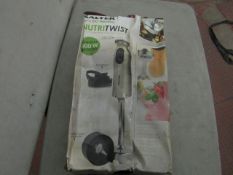 Salter - Nutritwist 500w Handheld Blender - Note Box May Be Water Damaged & Unchecked.