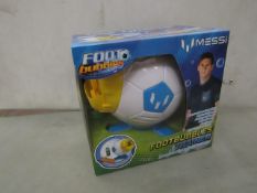 Messi Foot Bubbles - FootBubbles Trainer - Unused & Boxed.