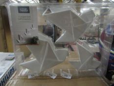 George Home - 3 origami bird wall ornaments- New & Packaged..