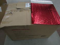 Office Depot - Metallic Padded Mailer (Box of Approx 100) - Boxed.