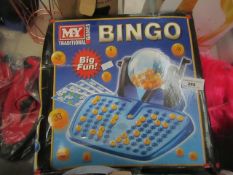 MY - Bingo Game - Unchecked & Box Damaged.