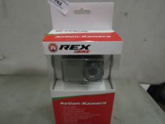 Rex Bike Action camera. New & Boxed