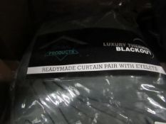 Optimal Product - Ready Made Curtain Eyelets 66" x 54" - Unchecked & Packaging Damaged.