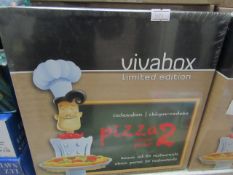 5x Vivabox - Stainless Steel Pizza Slicers - Unused & Packaged.