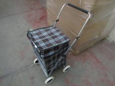 New Classic - Fabric Shopping Trolley - Unused.