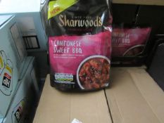 2x 230g Sharwoods Chinese Cantonese Sweet BBQ Sauce Packs. BB 8/20.