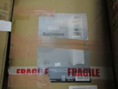 Asab Bathroom Cabinet. Boxed but unchecked