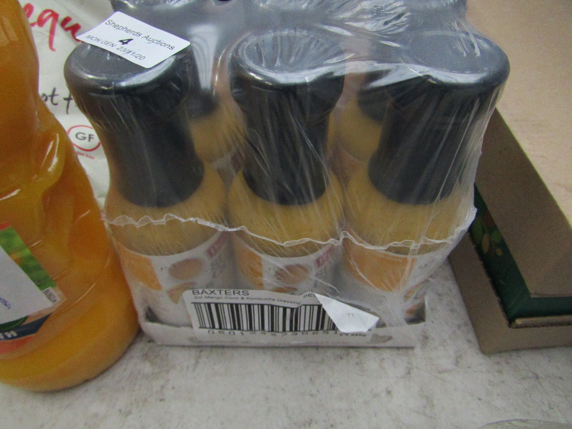 6x Baxters - Gochujang Mango & Coconut dressing, packaged. BB APR 2021