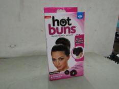2 x JML Hot Buns Hair sets for Brown Hair. New & Boxed